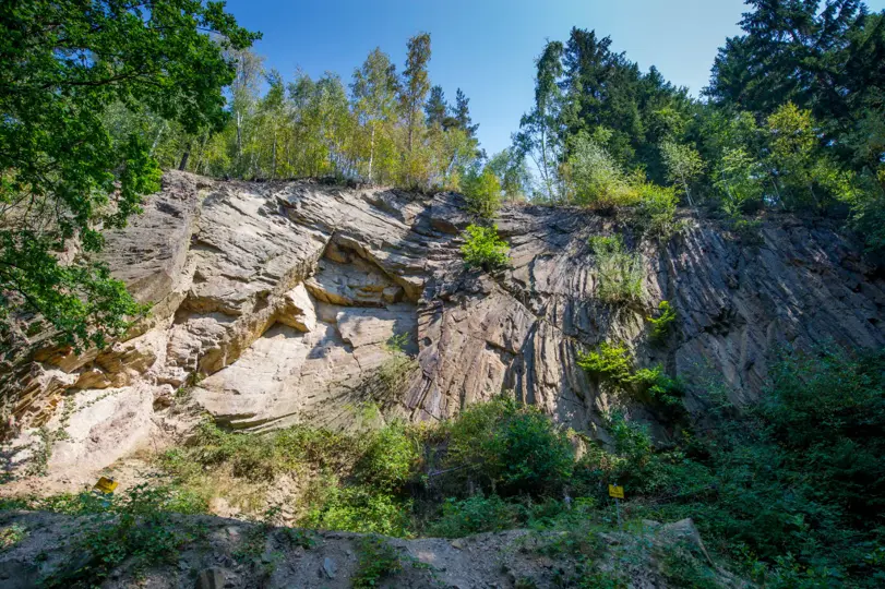 Nationales Geotop "Porphyrfächer"