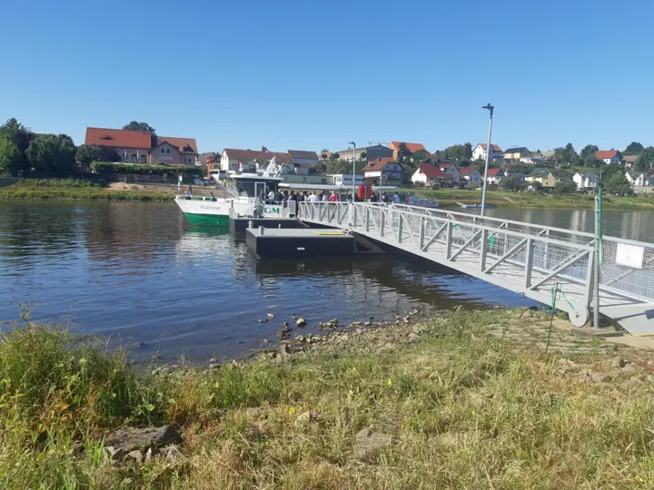 F28 Elbfähre Diesbar-Seußlitz  - Niederlommatzsch