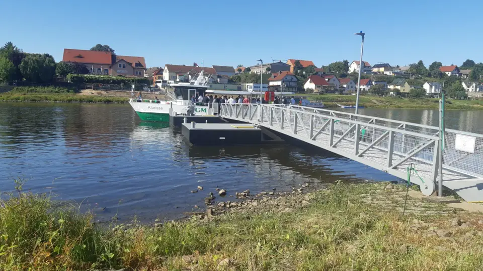 F28 Elbfähre Diesbar-Seußlitz - Niederlommatzsch